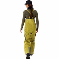 Arc'teryx Rush Bib Pant in olive moss - women's pants - alternate view
