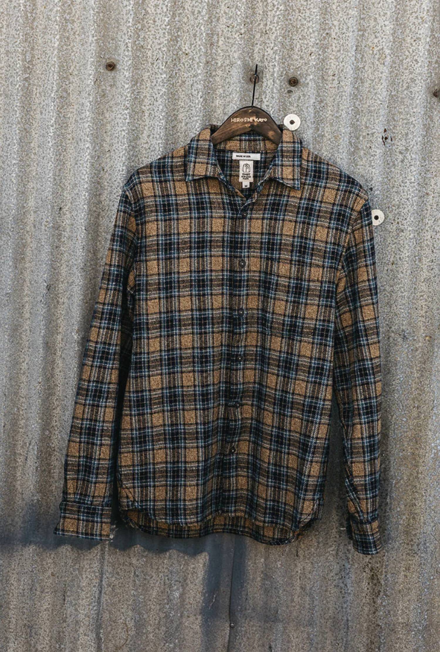 Hiroshi Kato - Ripper Triple Twisted Plaid Shirt