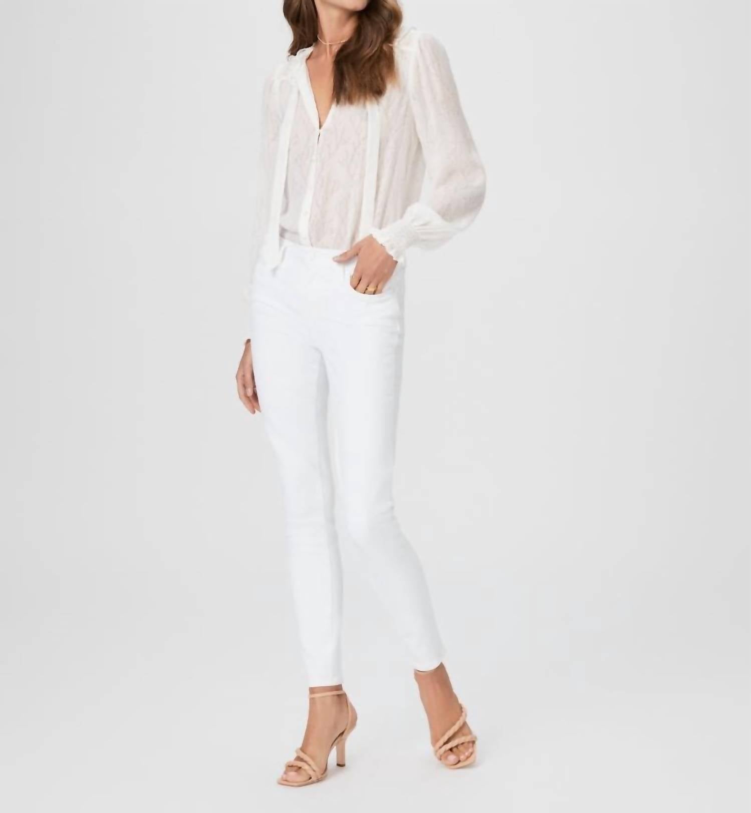 Paige - Verdugo Ankle Mid Rise Ultra Skinny Jeans