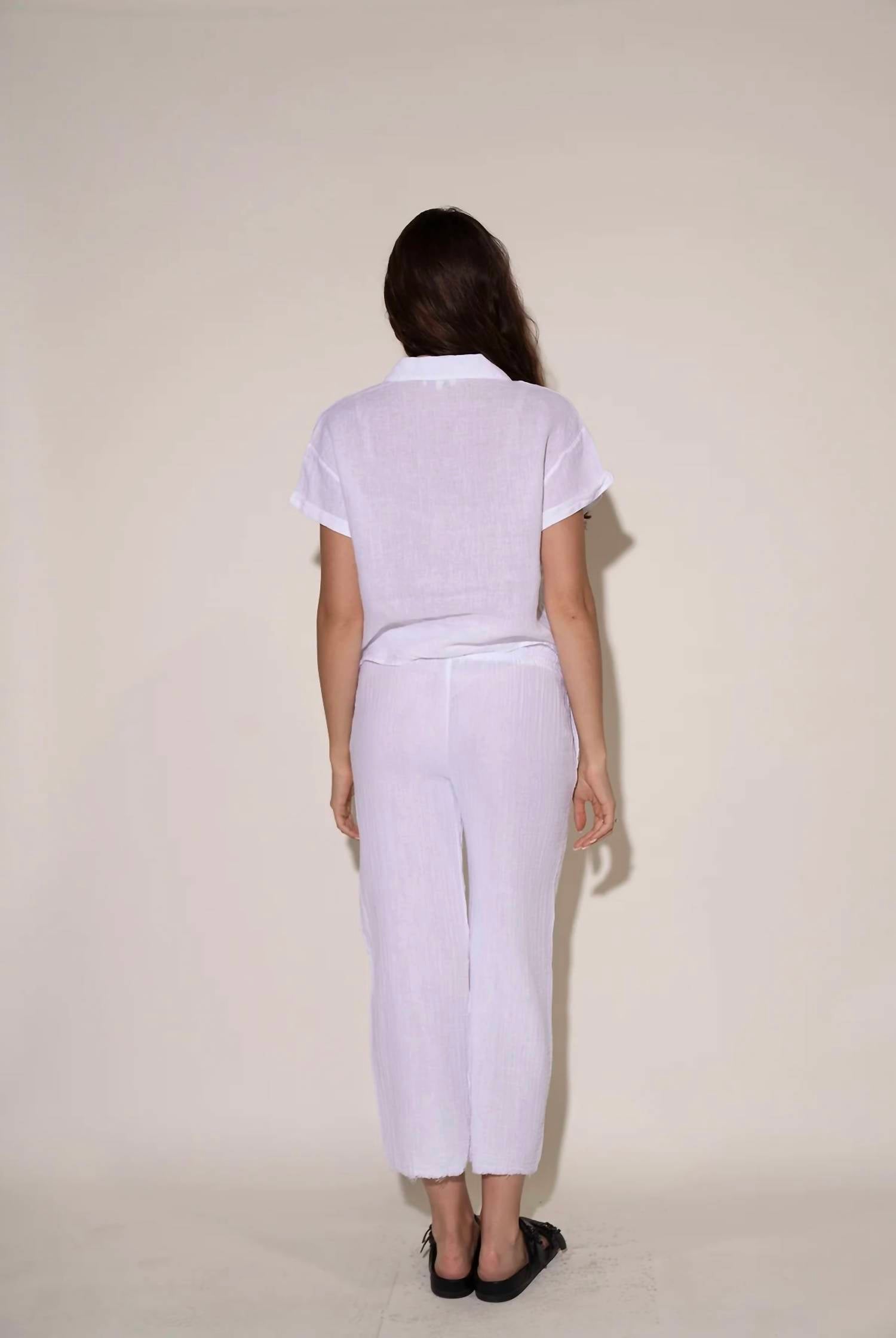 Starkx - Gauze Billy Pant Raw Hem