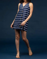SMITH & QUINN Women's The Dorothy Dress in harbor stripe - women's dress