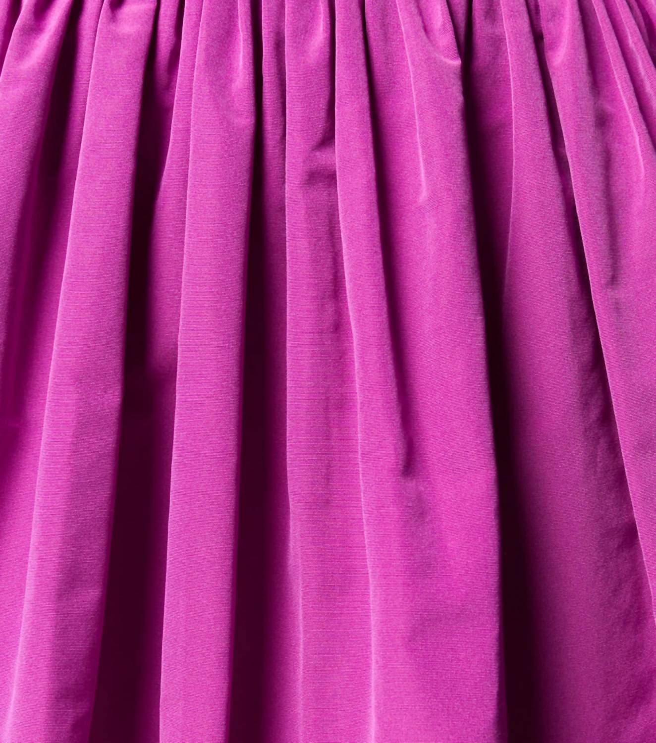 Valentino - Pleated Bubble Hem Skirt