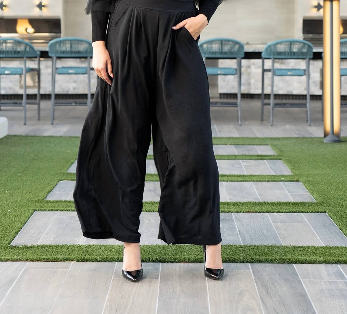 Bucketlist - Wide Leg Woven Pants