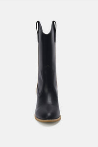 Beast Fashion - Women's Butterfly Cut Point Toe Boots