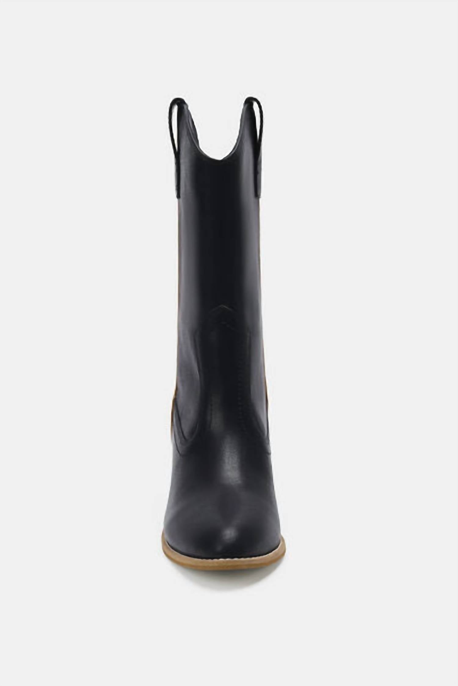 Beast Fashion - Women's Butterfly Cut Point Toe Boots