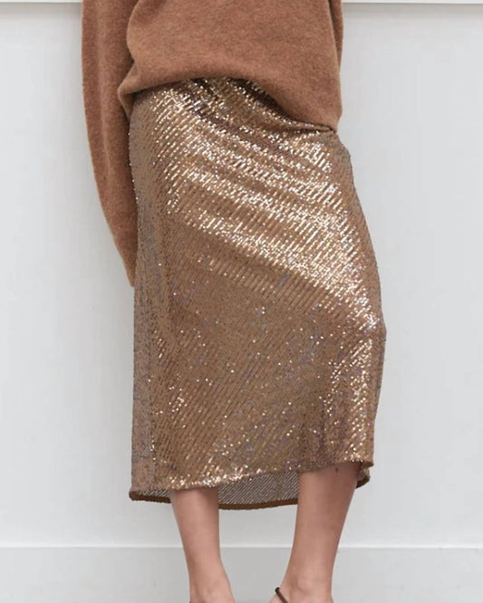 Secular - Sequin Bias Skirt