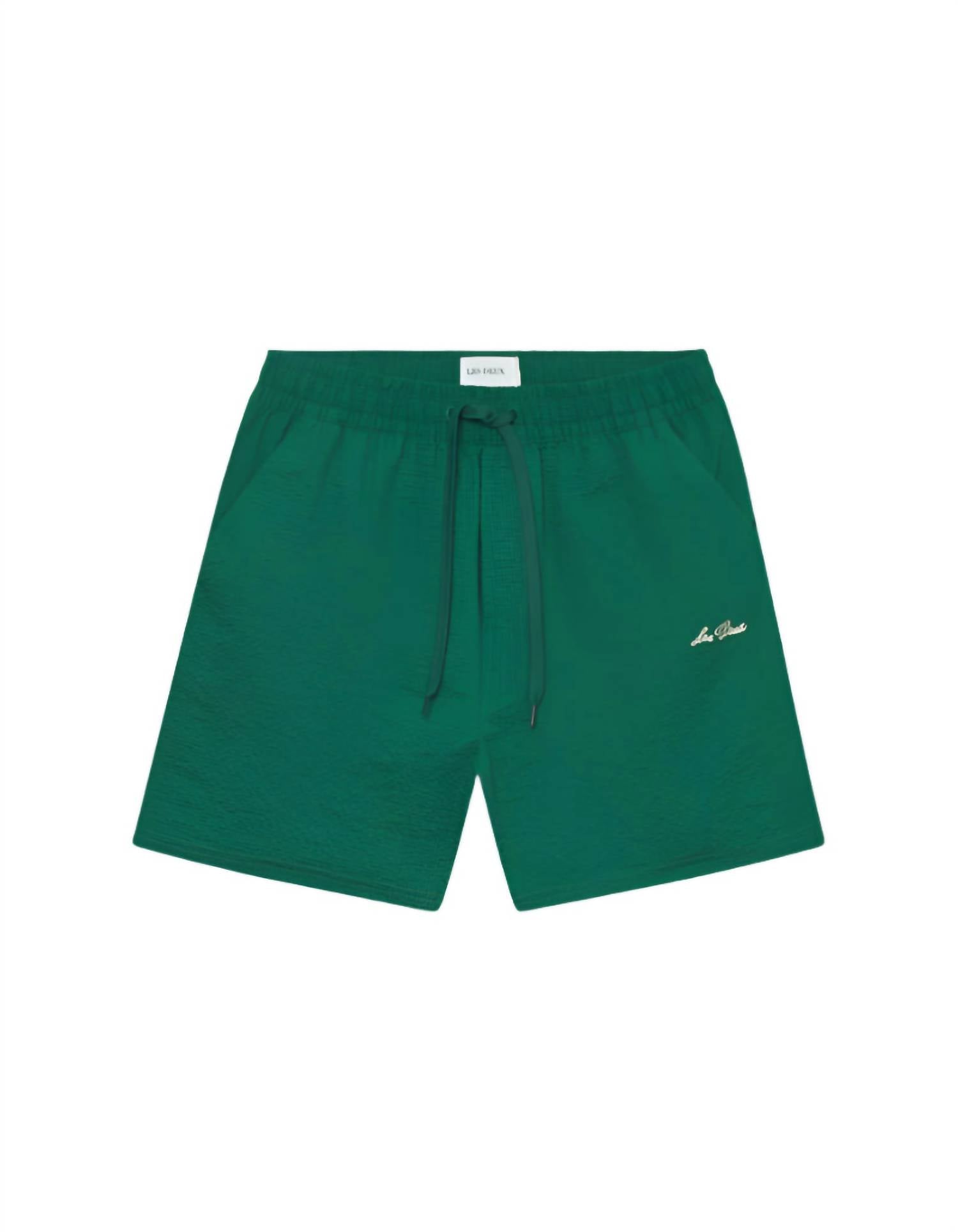 Les Deux - Stan Seersucker Swim Shorts