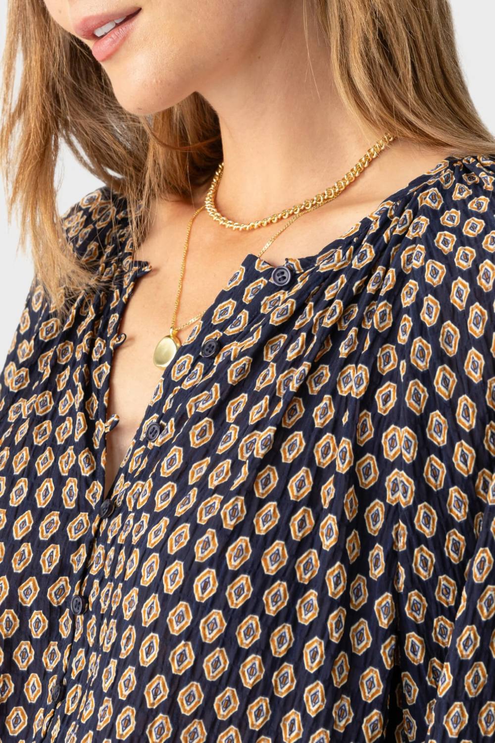 Sanctuary - Blouson Sleeve Soft Blouse