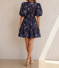 SMITH & QUINN Tory dress in royal rose in royal rose - women's dress - detail view