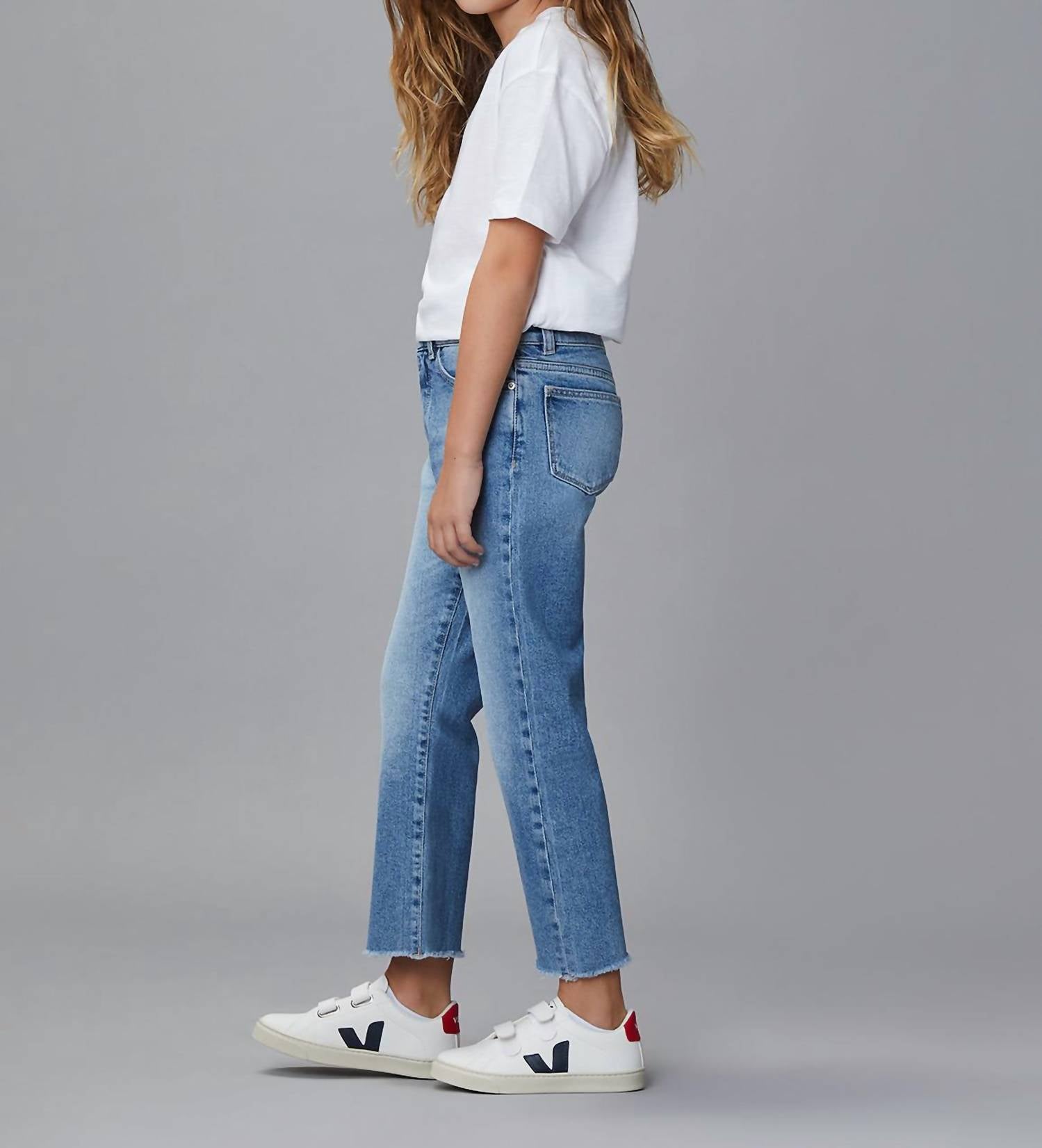 Dl1961 - Kids' - Emie High Rise Straight Jean