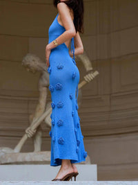 Strawberry Paris - Butterfly V Neck Maxi Dress