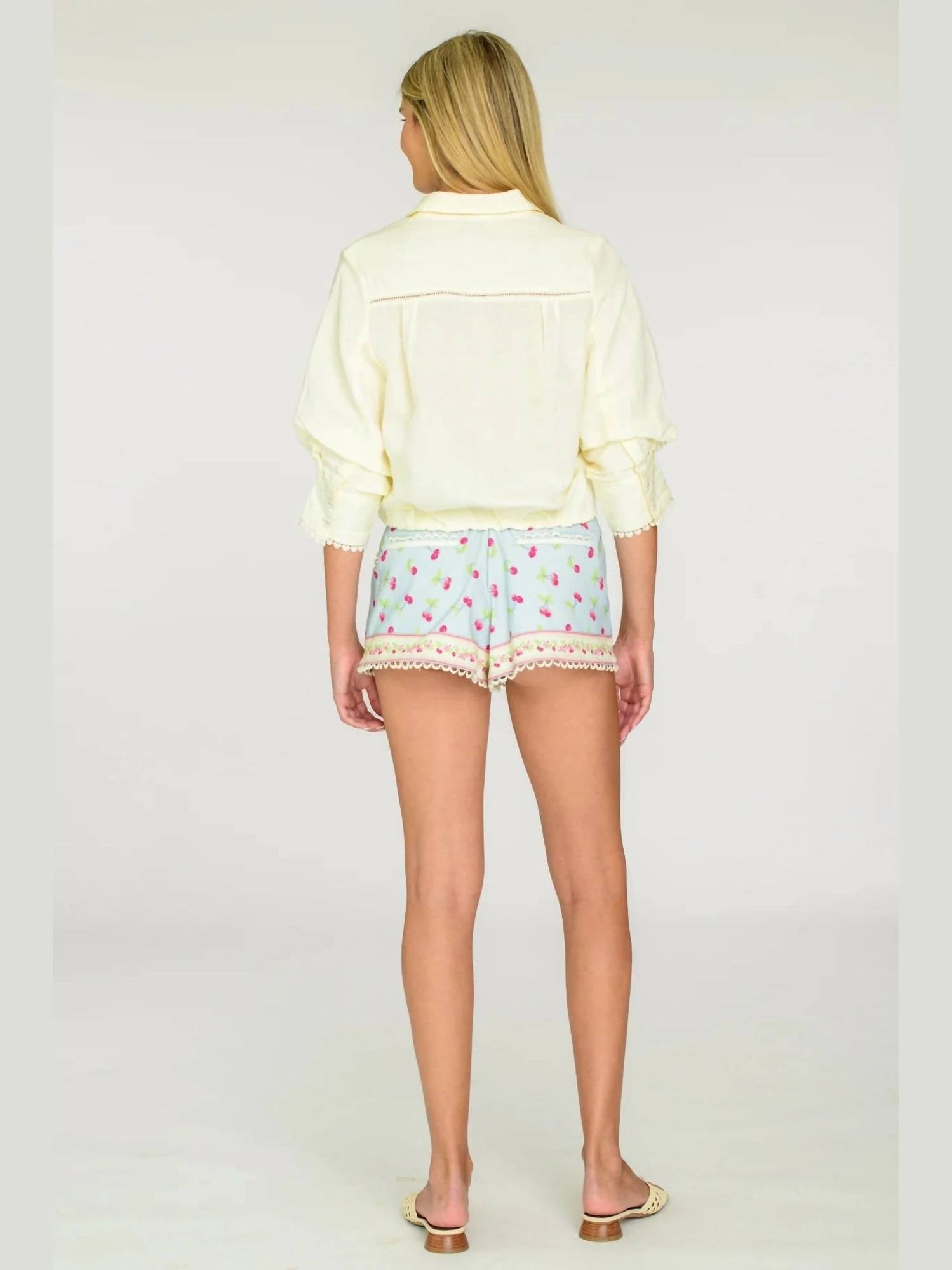 Elizabeth James The Label - Carter Button Down Top