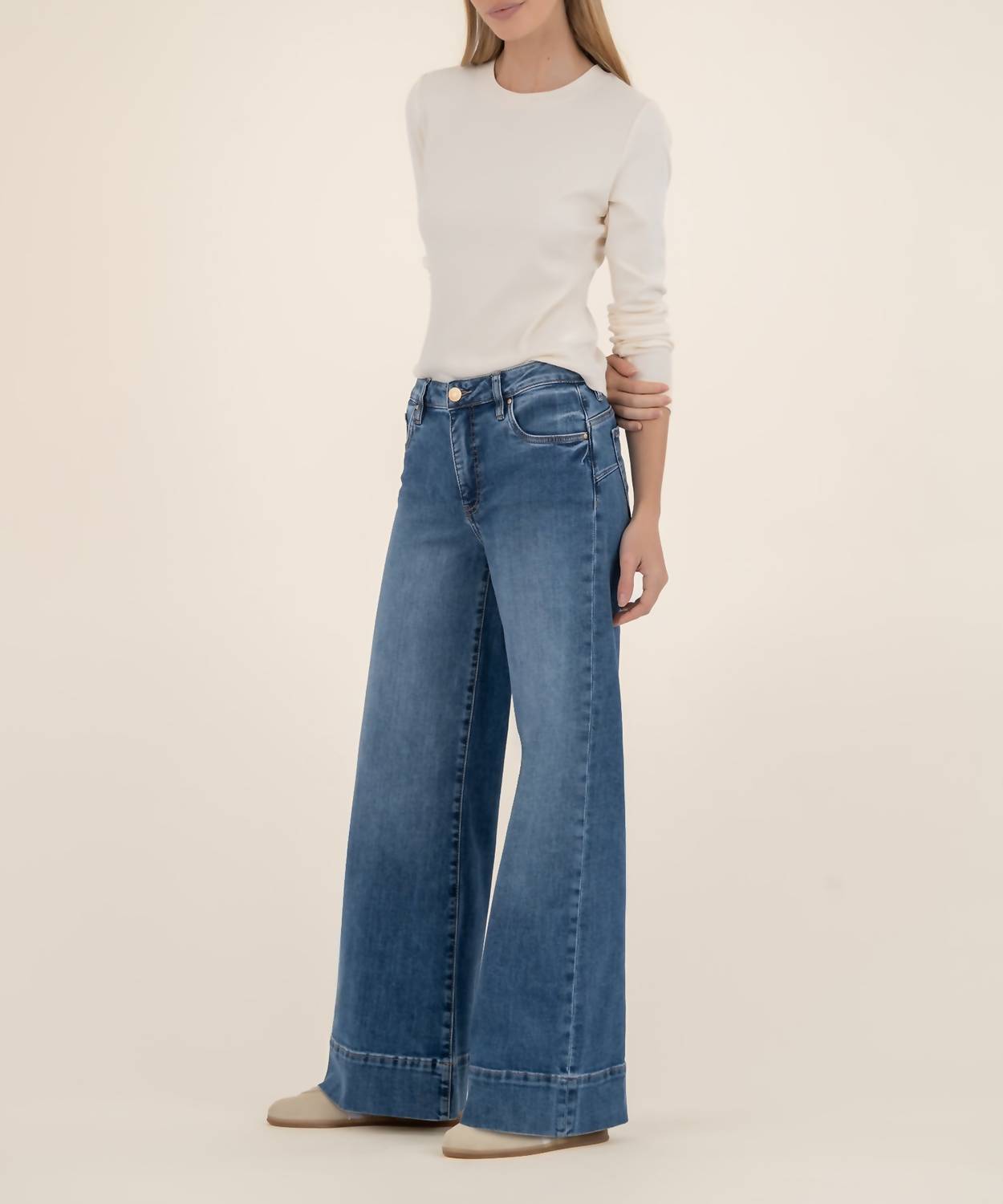 Kut From The Kloth - Maya High Rise Wide Leg Jeans