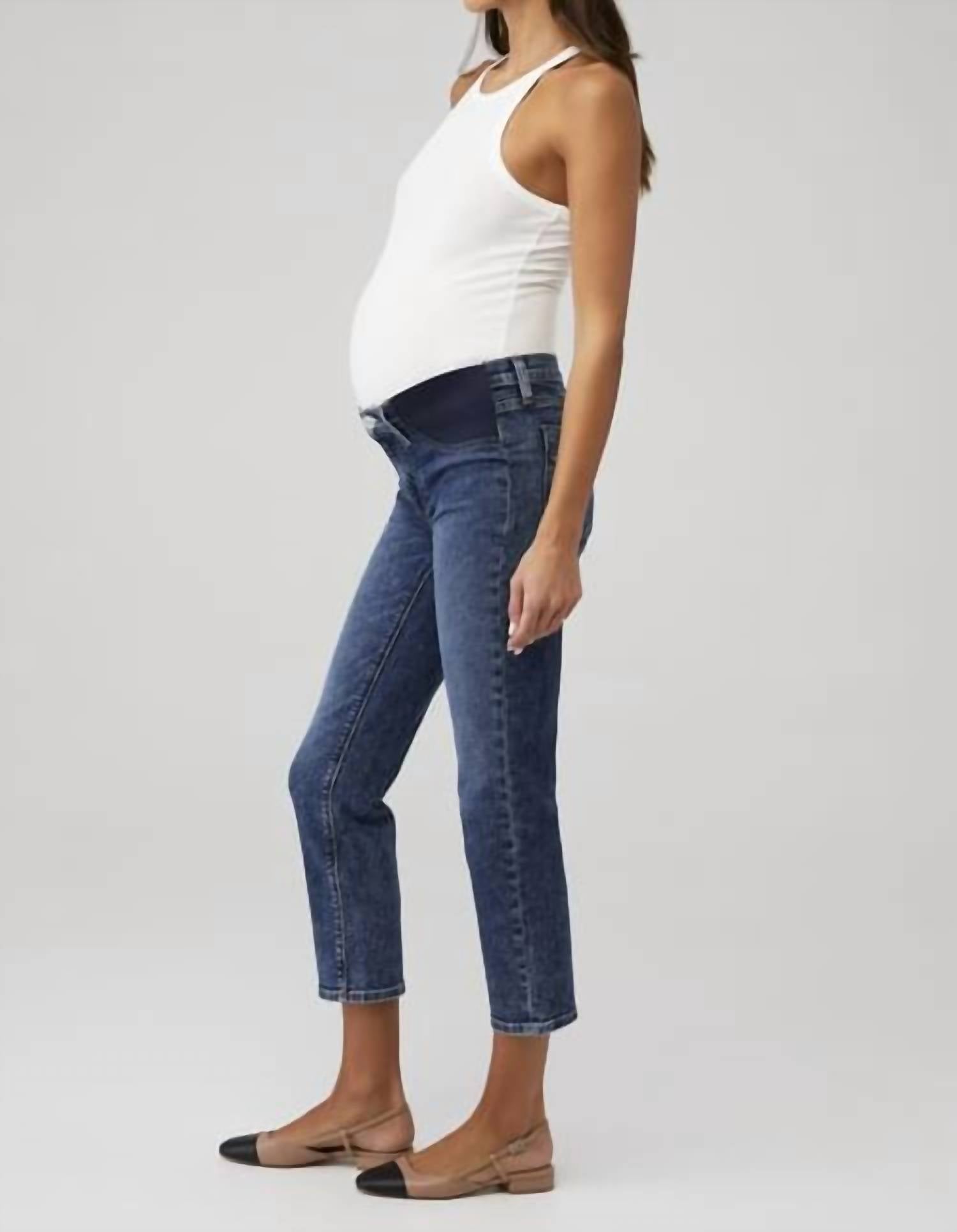Hudson - Nico Mid-rise Straight Ankle Maternity Jean