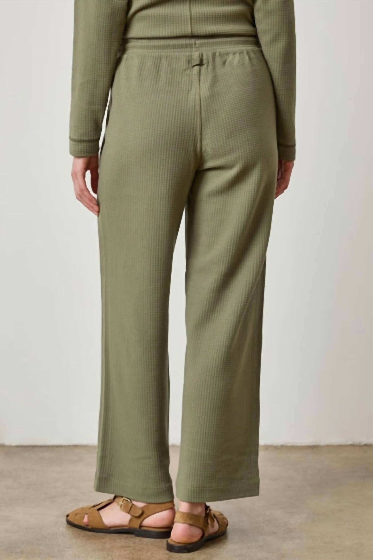 Lilla P - Patch Pocket Straight Leg Pant