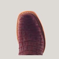 R Watson Boots - Women's Nubuck Caiman Belly Boot