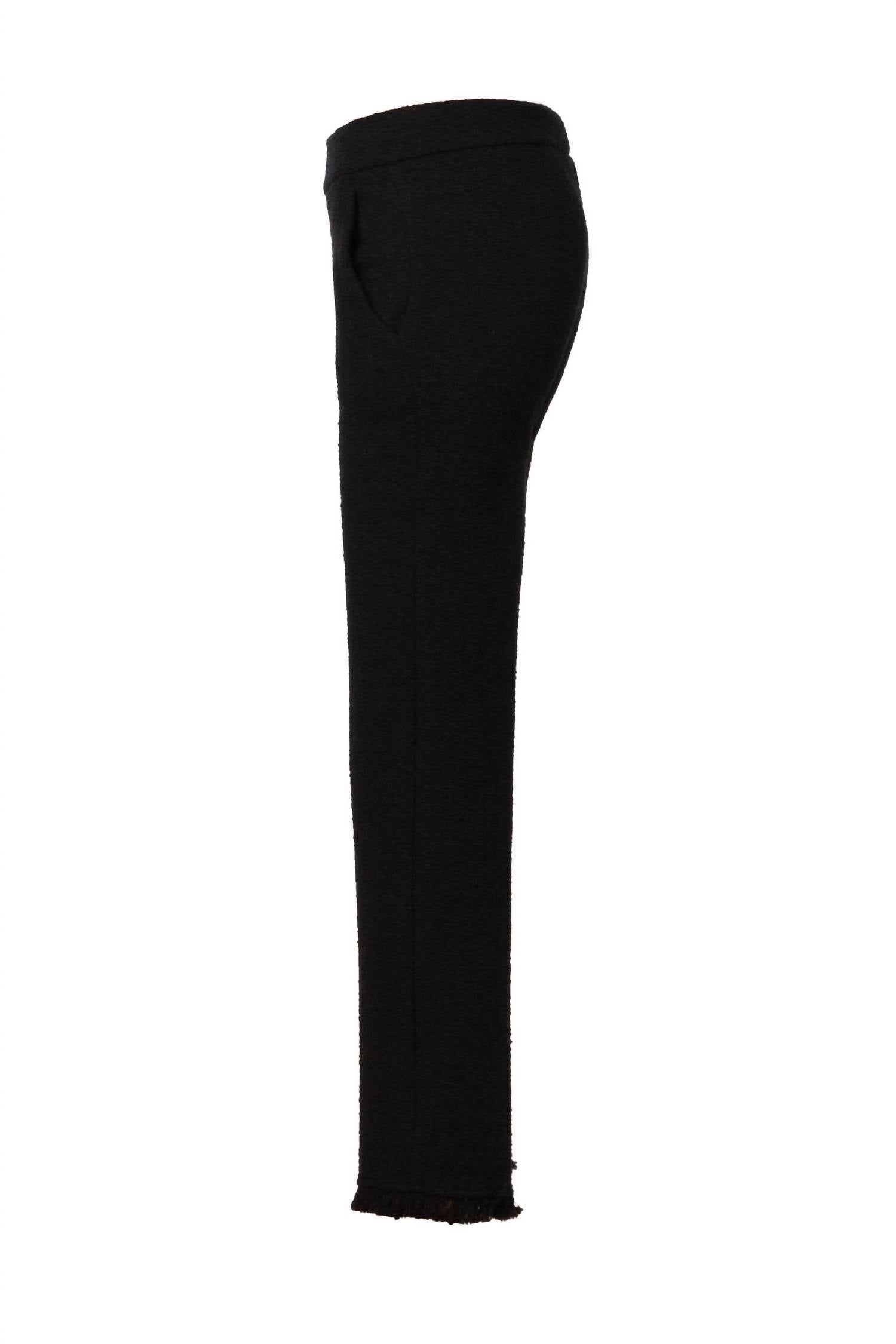 Avenue Montaigne - Women's Joan Fringe Boucle Pants