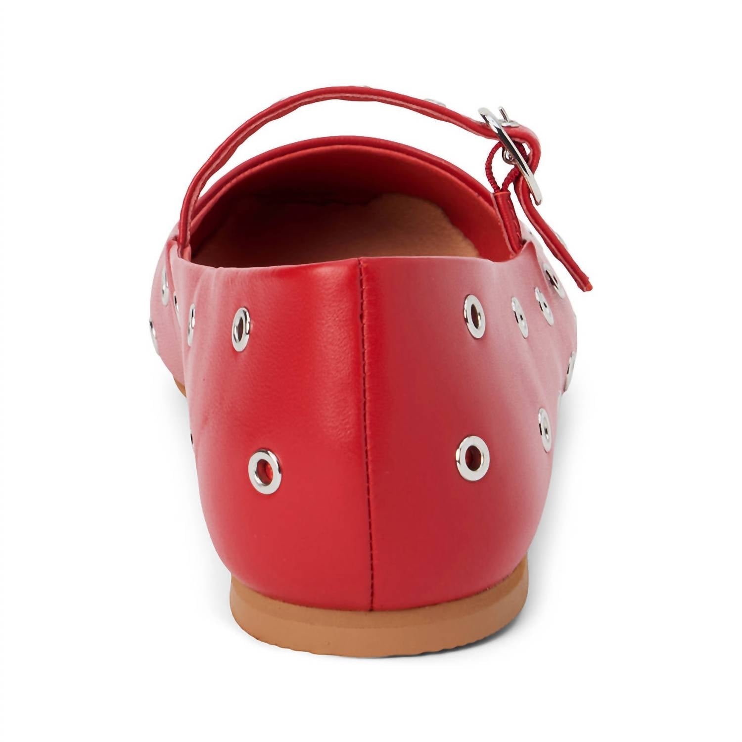 Matisse Women's Mick Ballet Flat Shoe in red - women's flats - view 4