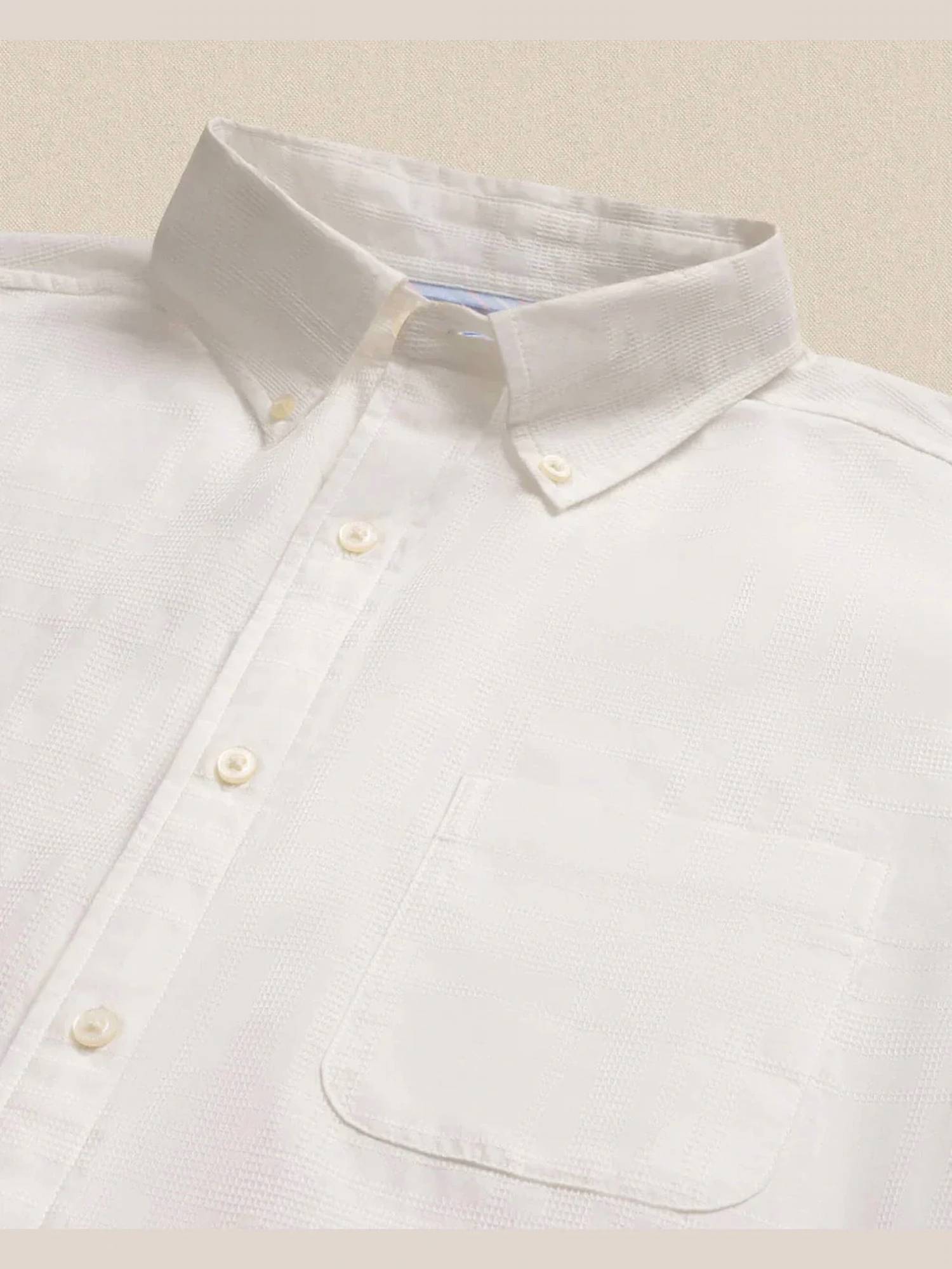 Southern Tide - Fort Fisher Textured Short Sleeve Sport Shirt