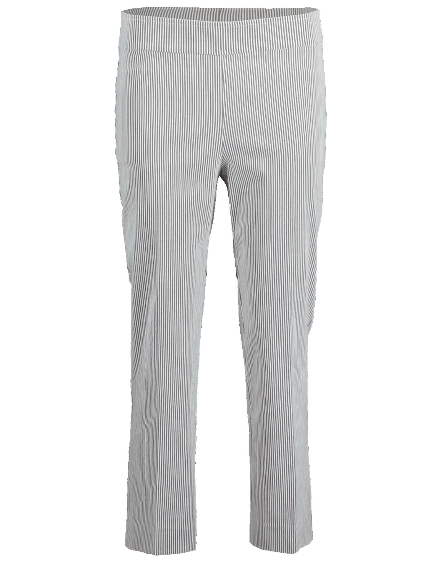 PARS SEERSUCKER STRIPE FULL-LENGTH DRESS PANT