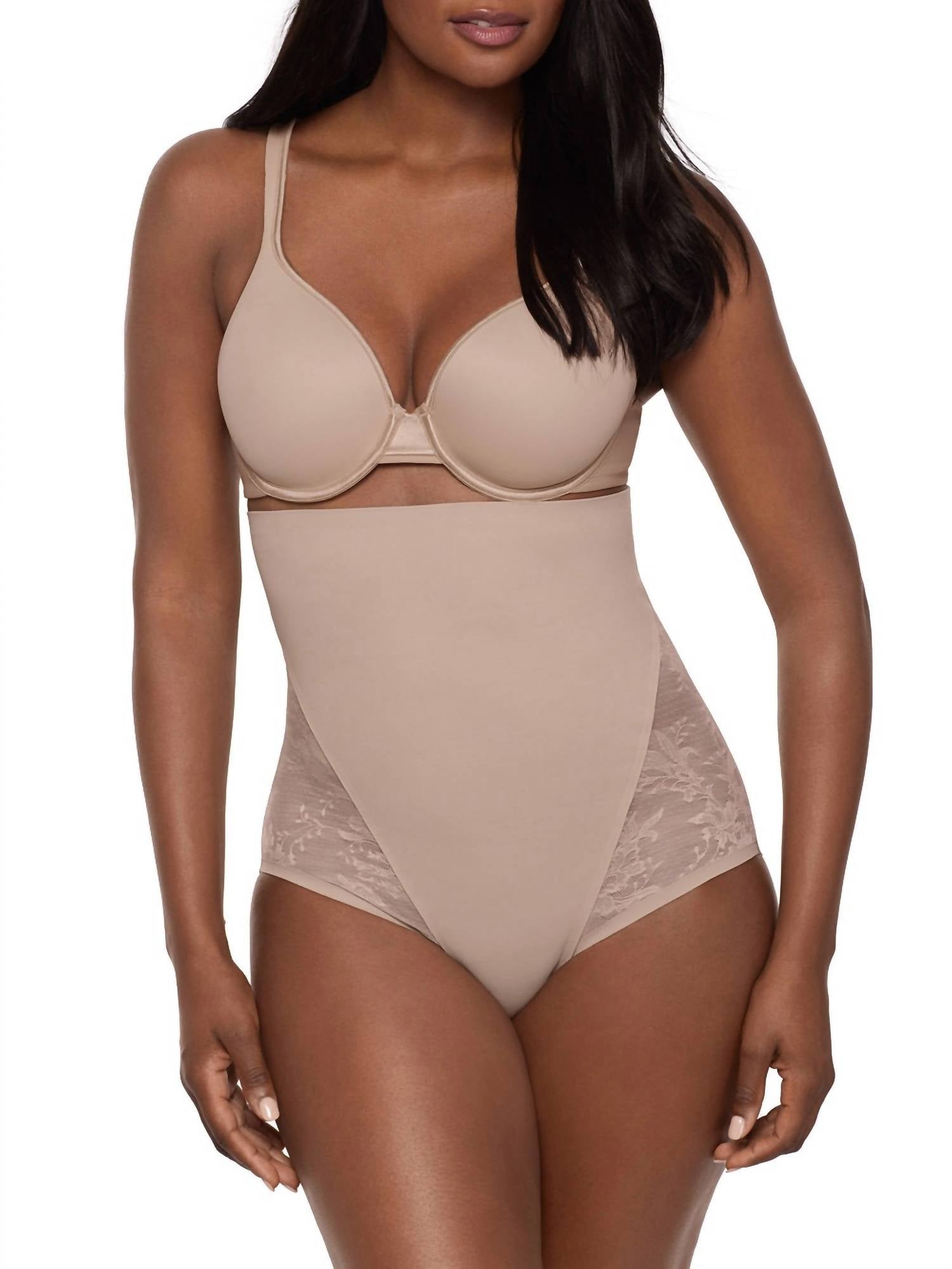 Miraclesuit Modern Romance High-waist Shaping Brief in stucco - women's intimate