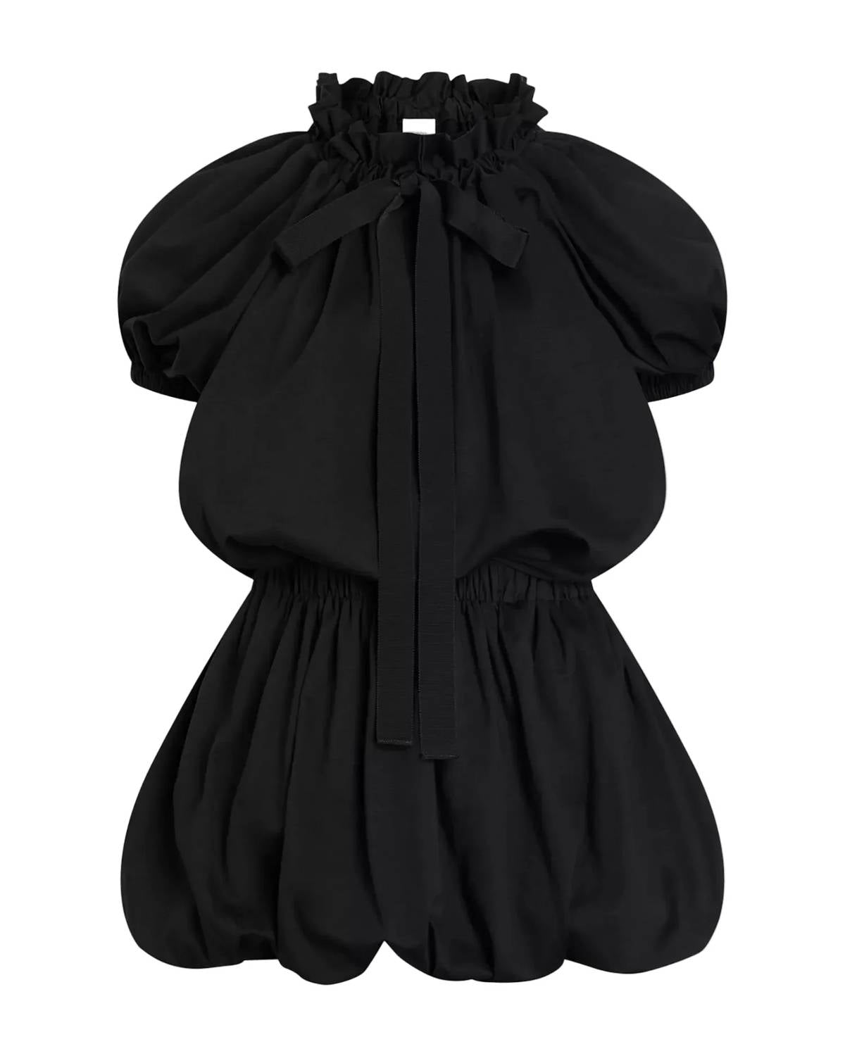 Patou - Versatile Ruffled Tie Dress