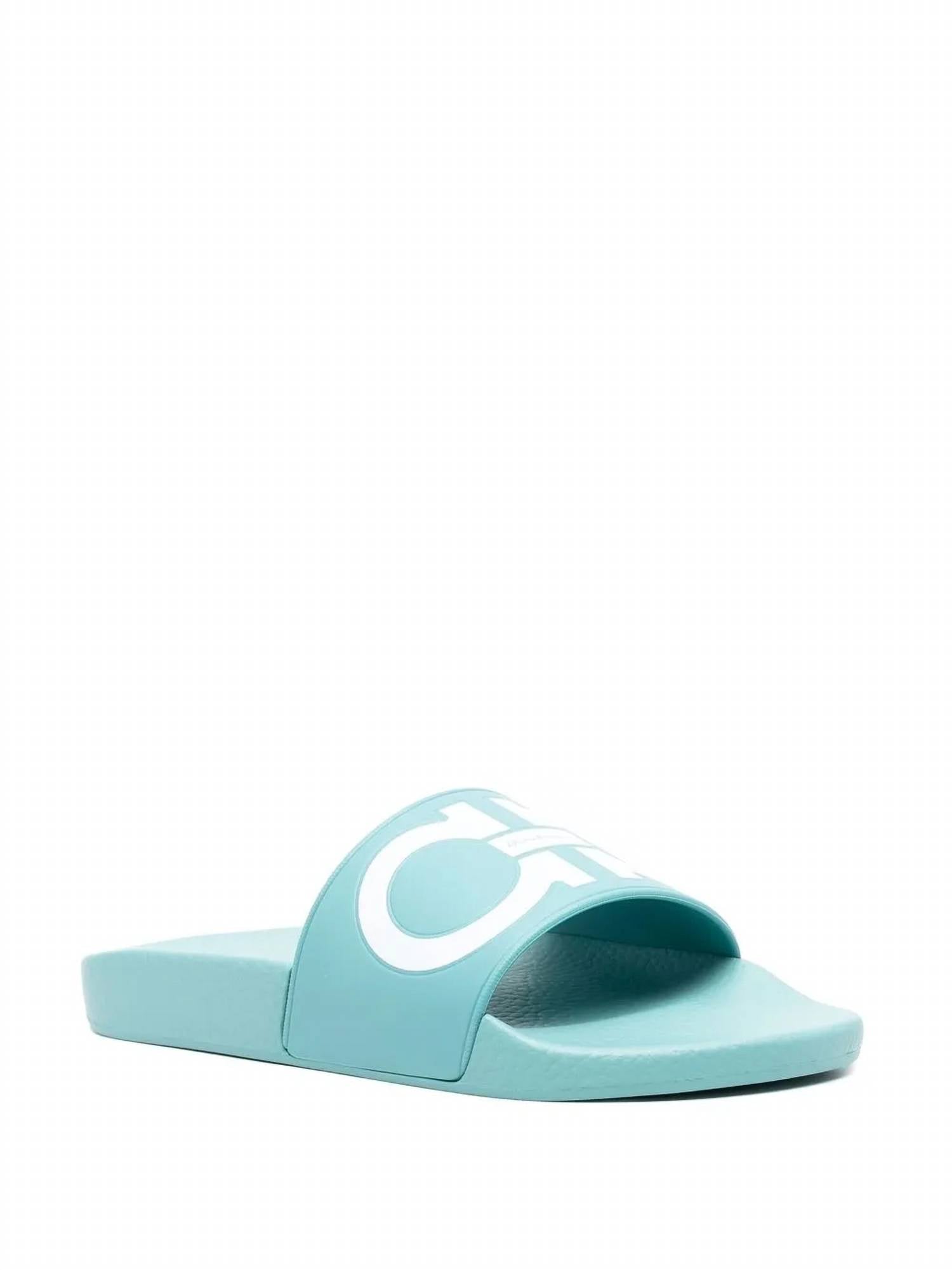 Salvatore Ferragamo - Women's Groovy Dual Gancini Slides