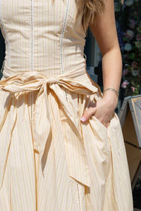 Steve Madden - Emma Pinstripe Maxi Dress