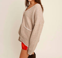 Jacquie The Label - Clara V-neck Cardigan