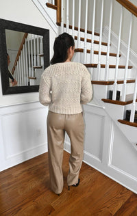 Elan - Faux Leather Pants