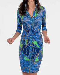Gretchen Scott - Twist & Shout Ditto Print Dress