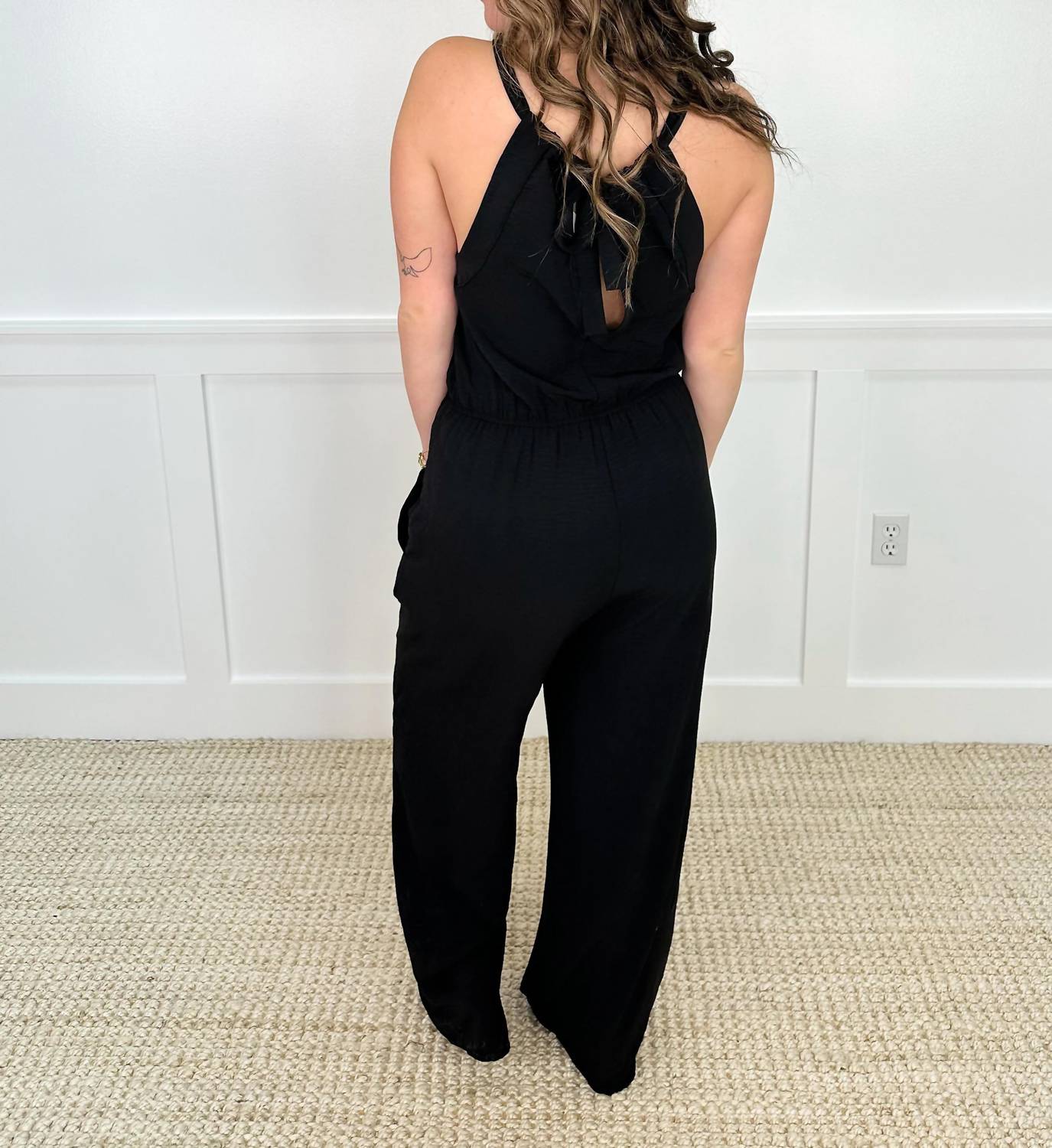 White Birch - Just Keep Going Lightweight Jumpsuit