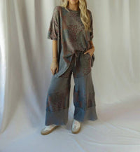 Easel - Salem Quilted Waffle Pants