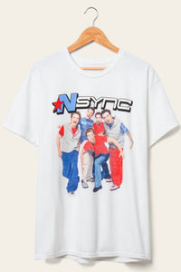 Junk Food - Unisex Nsync Boyfriend Graphic T-shirt