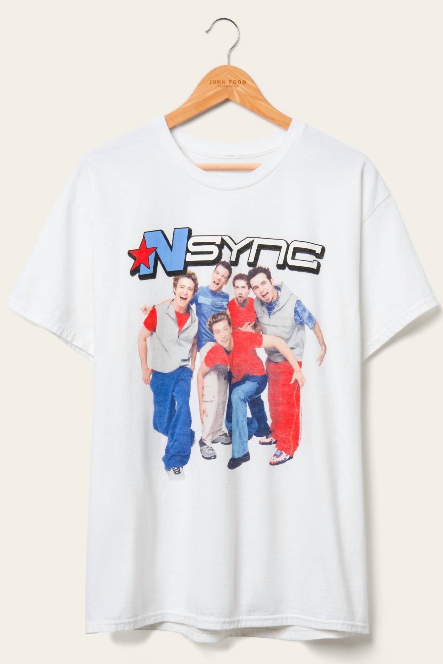 Junk Food - Unisex Nsync Boyfriend Graphic T-shirt