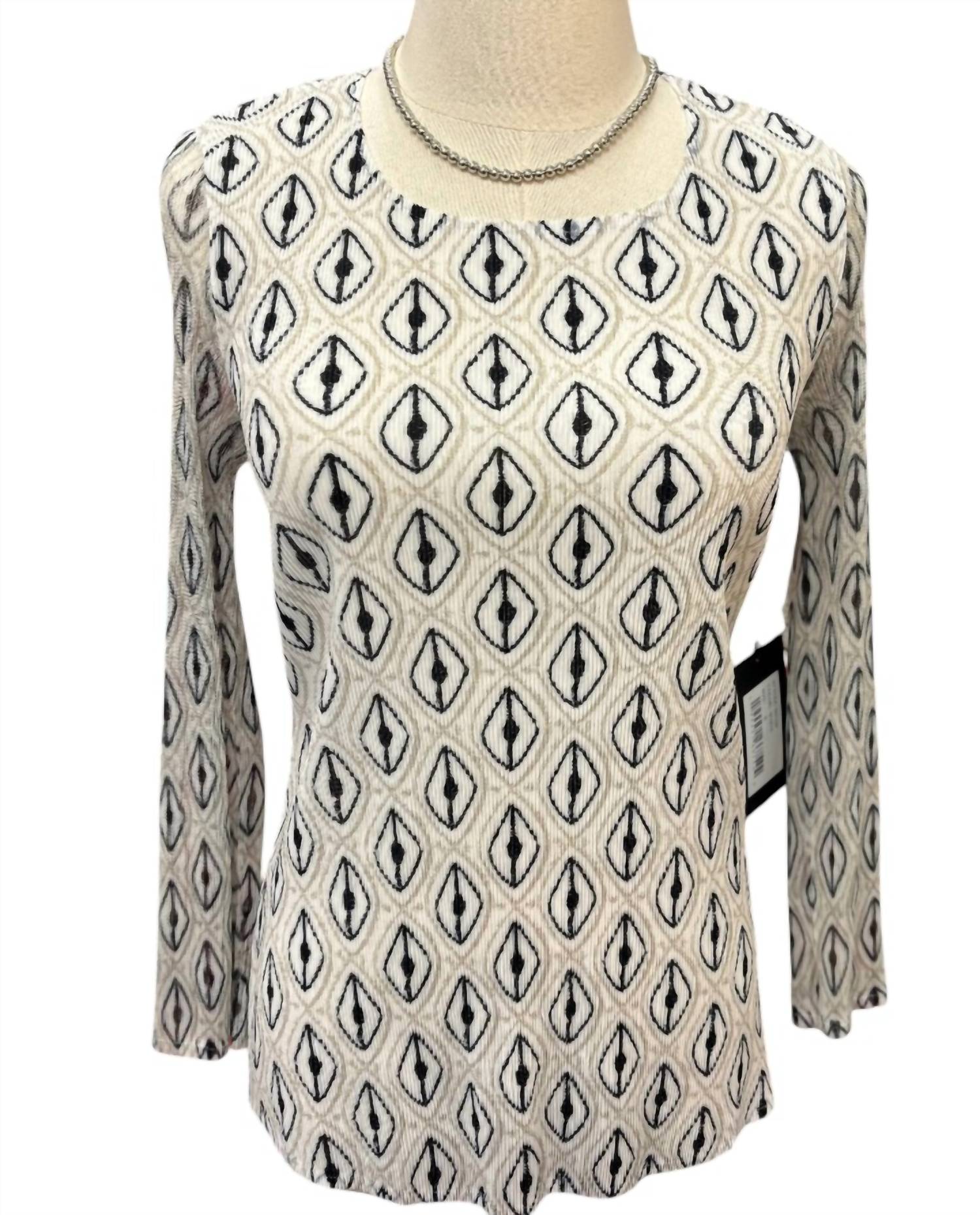 Olivia By Habitat - Women's Parisian Pleats Pullover Blouse