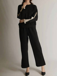 P.CILL Women's Angela Sweatshirt in black - women's shirt