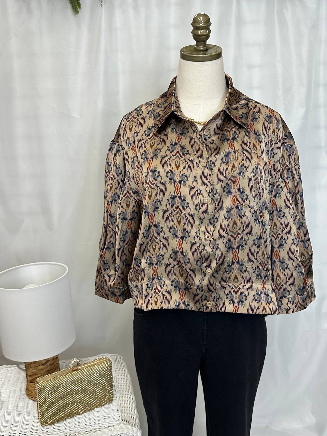 Anonyme - Women's Just For Me Button Down Shirt Jacket