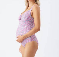 Ripe - Skipper Tie Front One Piece -Maternity