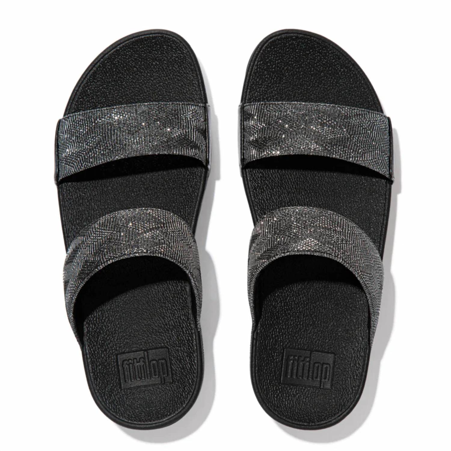 Fitflop - Women's Lulu Glitz Slide Sandals