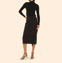 Xirena - Bonnie Suede Midi Skirt