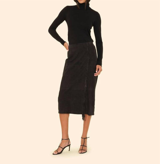 Xirena - Bonnie Suede Midi Skirt