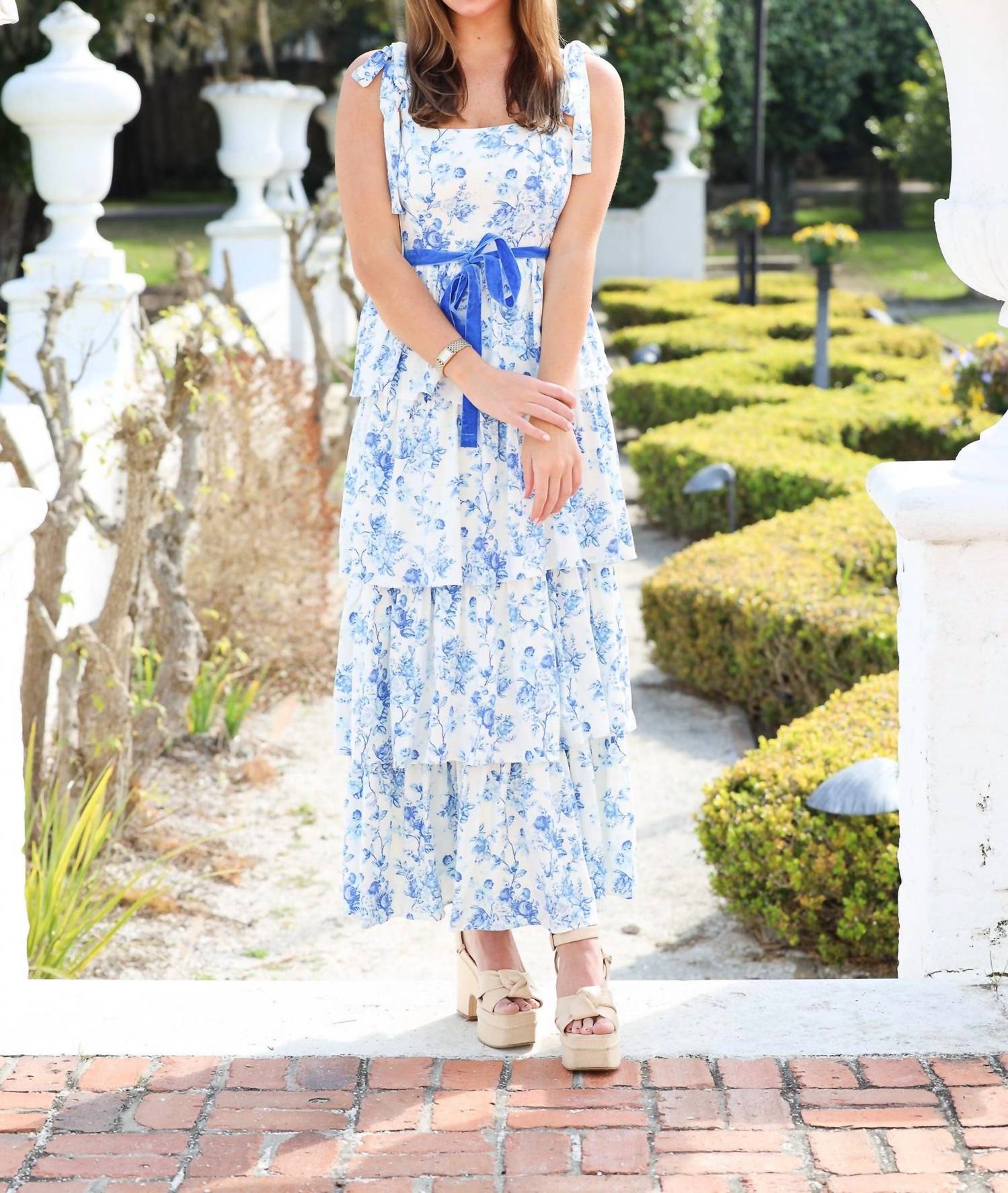 Tcec - Rosette Midi Dress