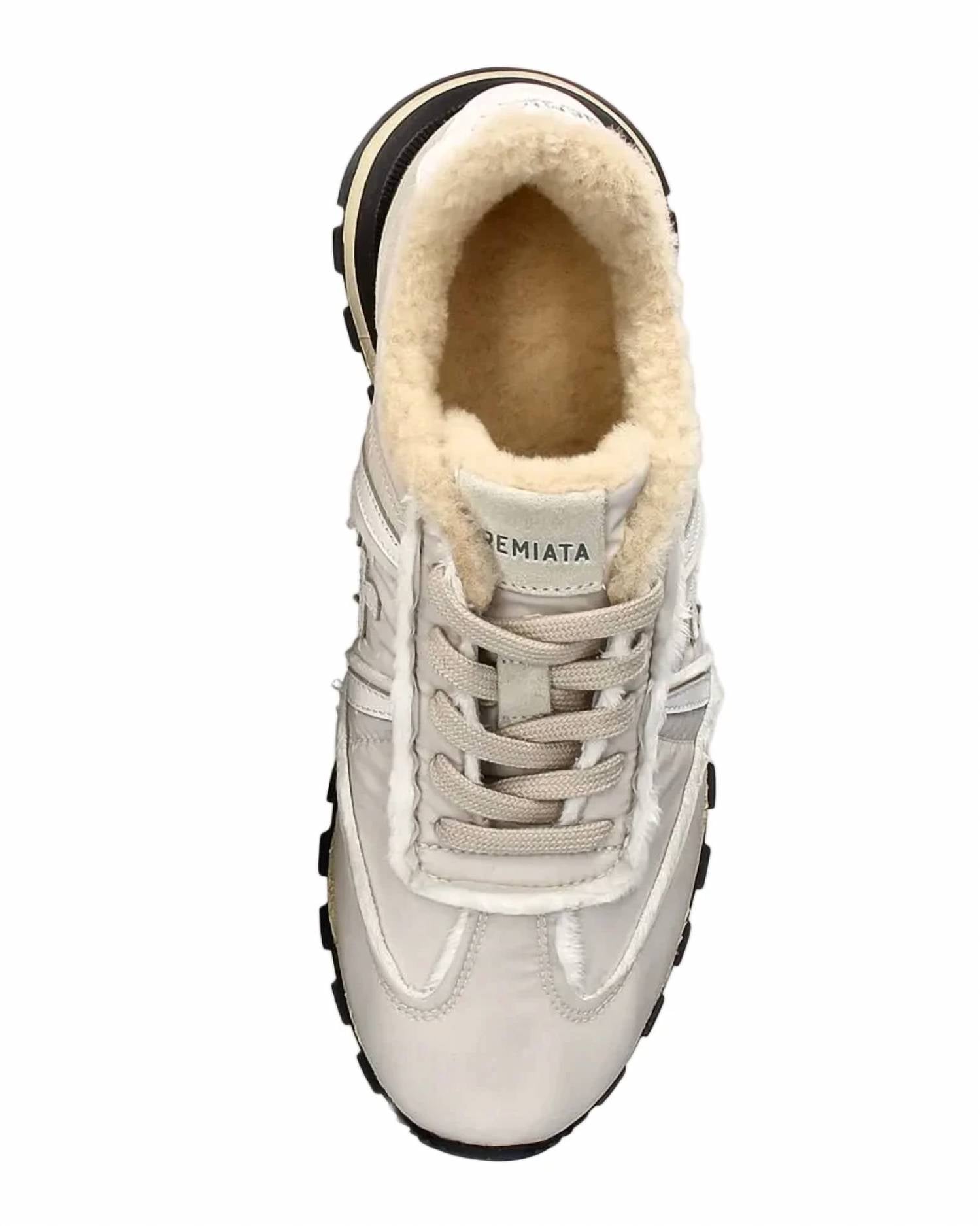 Premiata - Women's Sherpa-lined Low Top Sneakers