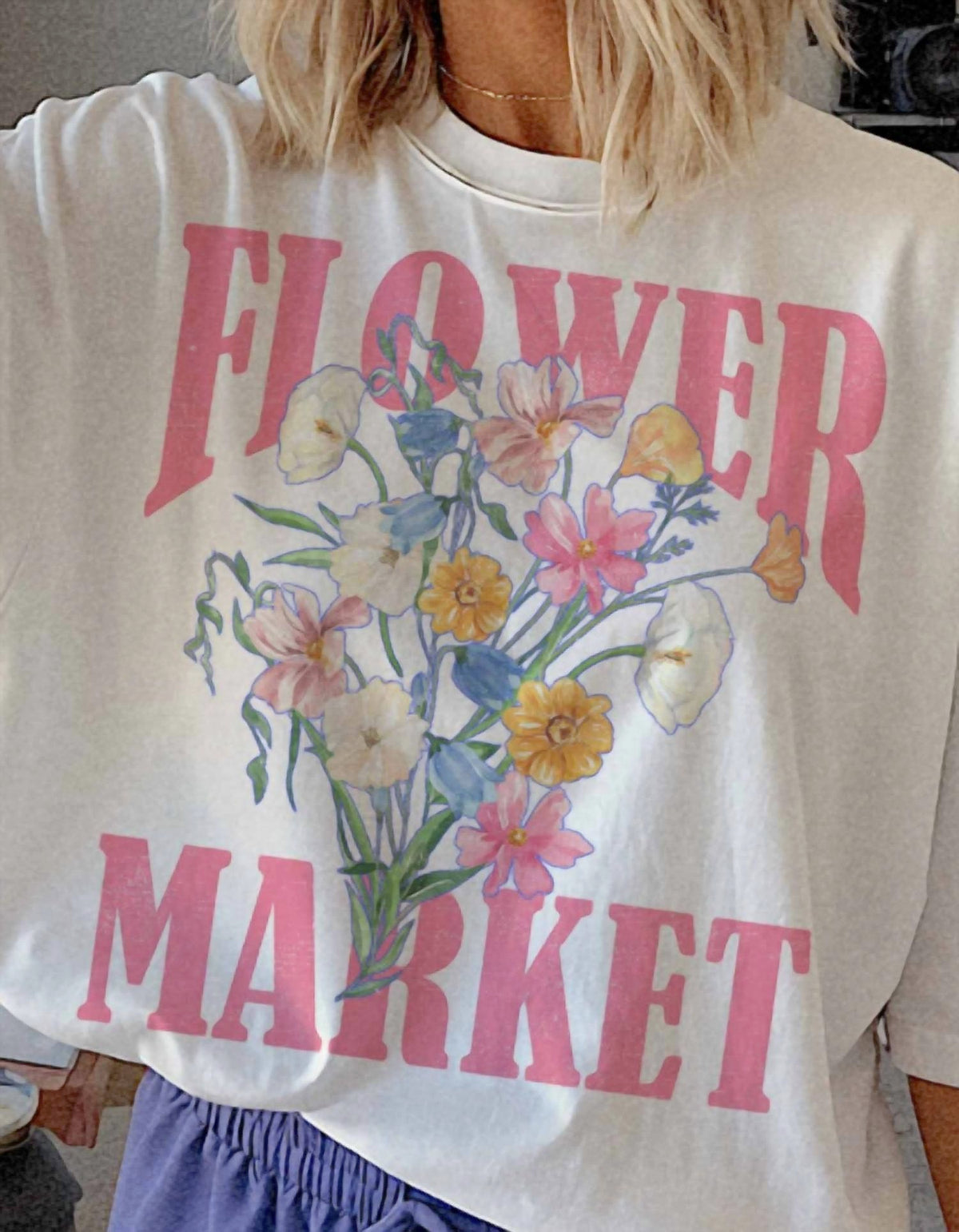 Wknder - Flower Market Graphic Tee