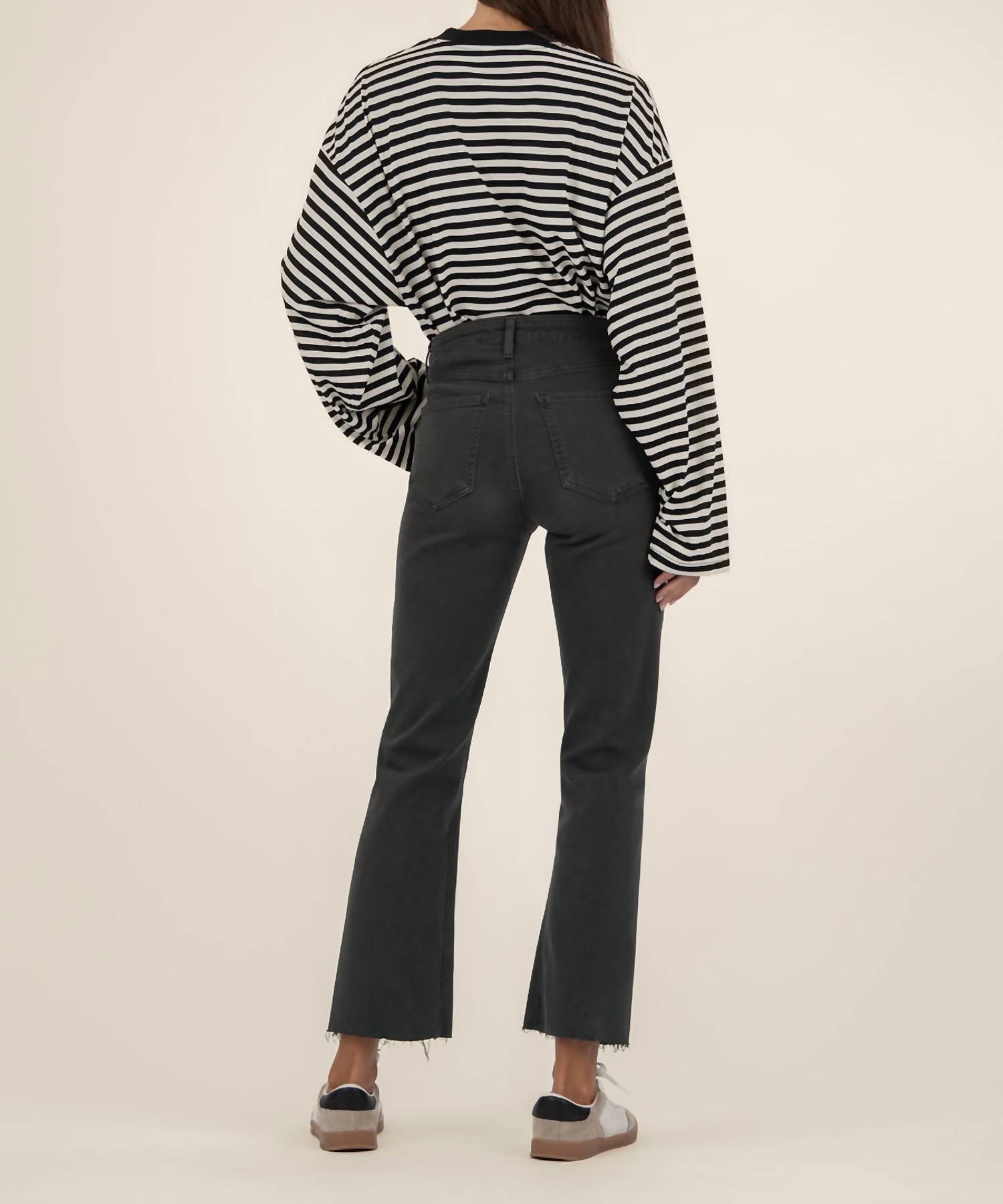 Kut From The Kloth - Kelsey High Rise Fab Ab Ankle Flare Jeans