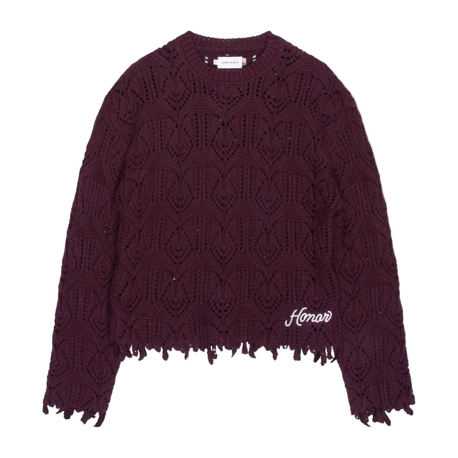 Honor The Gift - Men's Cable Sweater