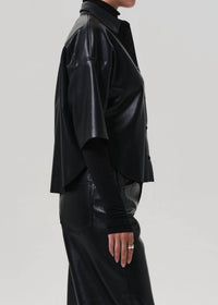 Citizens Of Humanity - Frances Cropped Cape Button Up Shirt