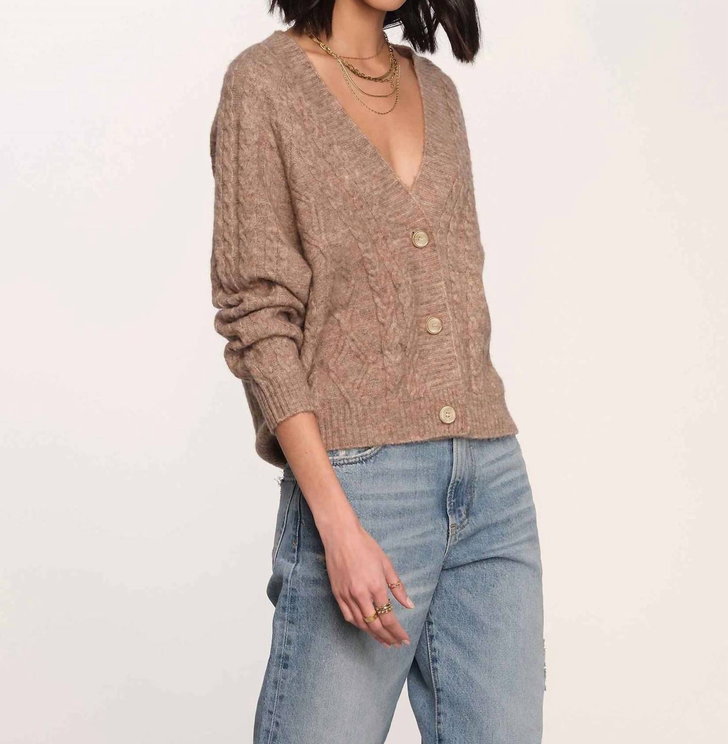 Heartloom - Evie Deep V-neck Cardigan
