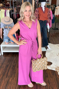 Doe And Rae - Wide Leg Modal Jumpsuit